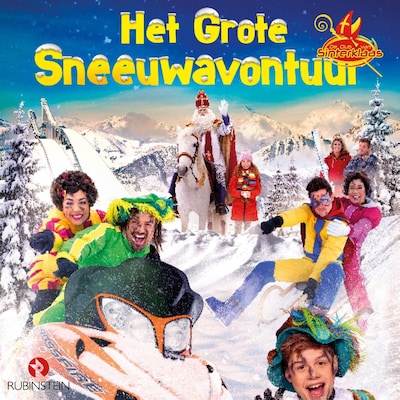 Het grote sneeuwavontuur – omslag van het luisterboek van Martijn Koevoets