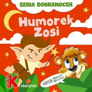 Humorek Zosi – okładka audiobooka, autor Marcin Mortka