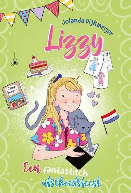 Een fantastisch afscheidsfeest – omslag van het luisterboek van Jolanda Dijkmeijer