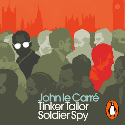 Tinker Tailor Soldier Spy – omslag til lydbogen af John le Carré