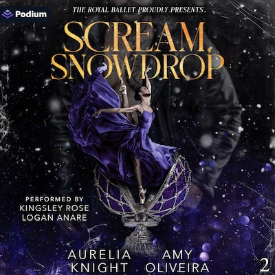 Scream, Snowdrop – omslag til lydbogen af Aurelia Knight, Amy Oliveira