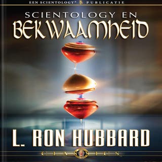 Scientology en Bekwaamheid – omslag van het luisterboek van L. Ron Hubbard