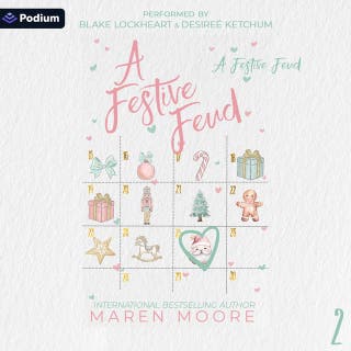 A Festive Feud: Strawberry Hollow, Book 2 – omslag till ljudboken av Maren Moore