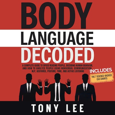 Body Language Decoded – omslag til lydbogen af Lee Tony