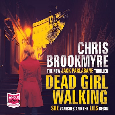 Dead Girl Walking – omslag til lydbogen af Chris Brookmyre