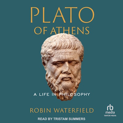 Plato of Athens – omslag til lydbogen af Robin Waterfield