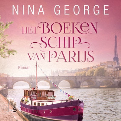 Het boekenschip van Parijs – omslag van het luisterboek van Nina George