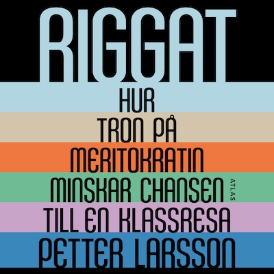 Riggat – omslag till ljudboken av Petter Larsson