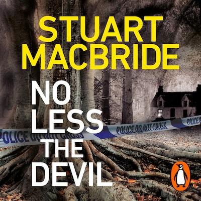 No Less The Devil – omslag til lydbogen af Stuart MacBride