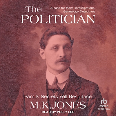 The Politician – omslag til lydbogen af M. K. Jones