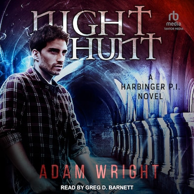 Night Hunt – omslag til lydbogen af Adam Wright