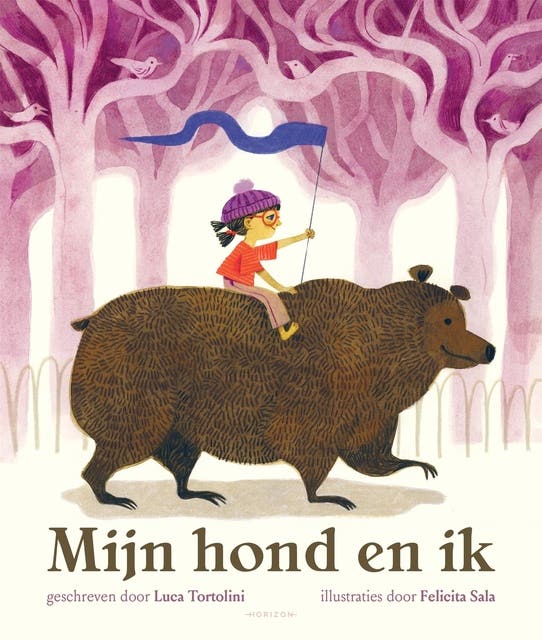Mijn hond en ik – omslag van het luisterboek van Felicita Sala,Luca Tortolini