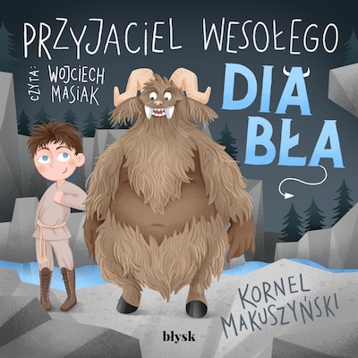 Przyjaciel wesołego diabła – okładka audiobooka, autor Kornel Makuszyński