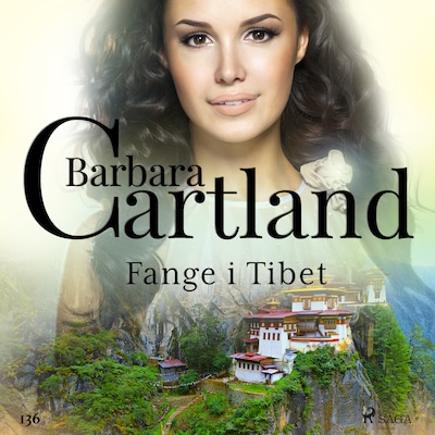 Fange i Tibet – omslag til lydbogen af Barbara Cartland