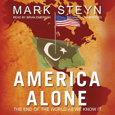 America Alone – omslag til lydbogen af Mark Steyn
