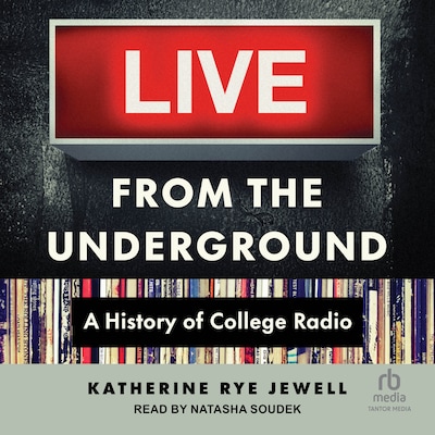 Live from the Underground – omslag til lydbogen af Katherine Rye Jewell