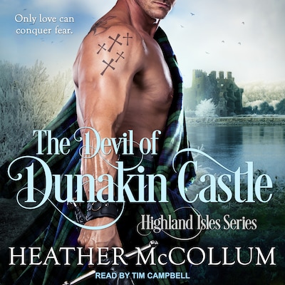 The Devil of Dunakin Castle – omslag til lydbogen af Heather McCollum