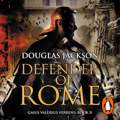 Defender of Rome – omslag til lydbogen af Douglas Jackson