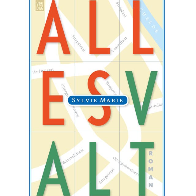 Alles valt – omslag van het luisterboek van Sylvie Marie