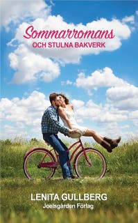 Sommarromans och stulna bakverk – omslag till ljudboken av Lenita Gullberg