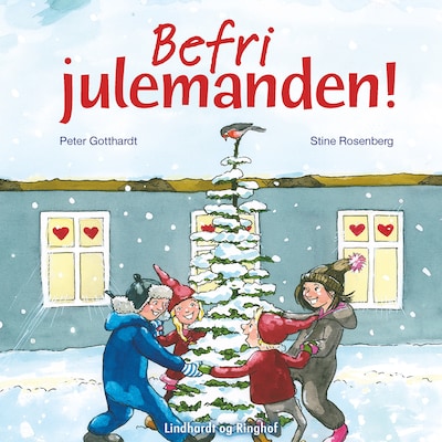 Befri julemanden! – omslag til lydbogen af Peter Gotthardt