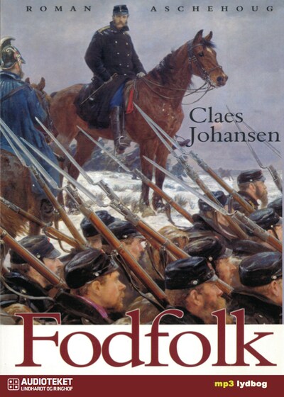 Fodfolk – omslag til lydbogen af Claes Johansen