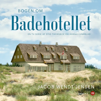 Bogen om Badehotellet – omslag til lydbogen af Jacob Wendt Jensen