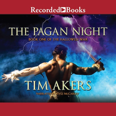 The Pagan Night – omslag til lydbogen af Tim Akers
