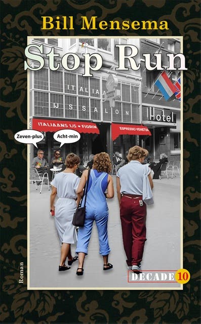 Stop Run – omslag van het luisterboek van Bill Mensema