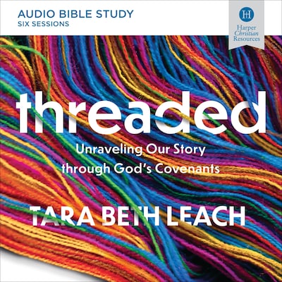Threaded Bible Study: Audio – omslag til lydbogen af Tara Beth Leach