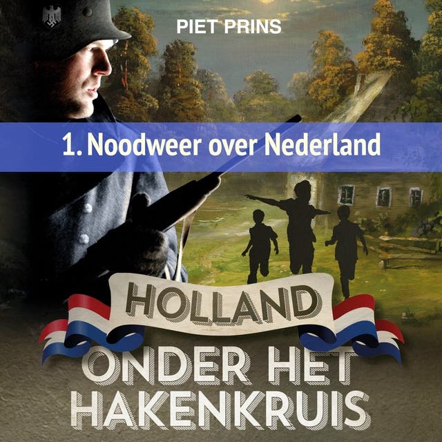 Noodweer over Nederland – omslag van het luisterboek van Piet Prins