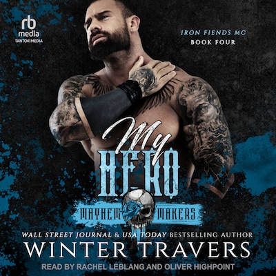 My Hero – omslag til lydbogen af Winter Travers