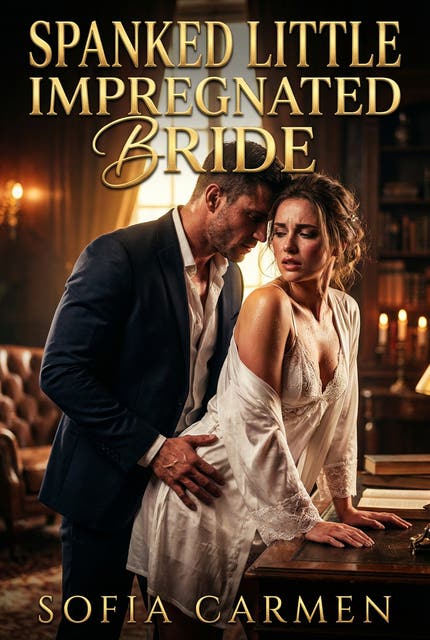 Spanked Little Impregnated Bride: A Full-Length Steamy DDLG Age Play Romance Novel – omslag til lydbogen af Sofia Carmen