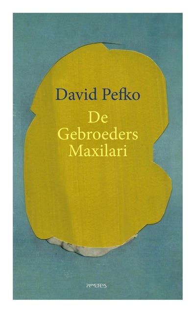 De gebroeders Maxilari – omslag van het luisterboek van David Pefko