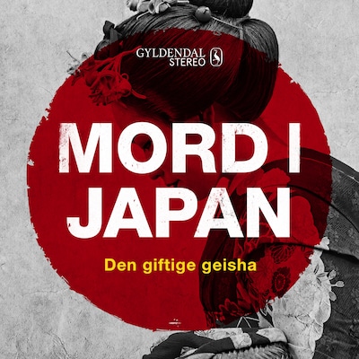 Den giftige Geisha – omslag til lydbogen af Asger Røjle Christensen