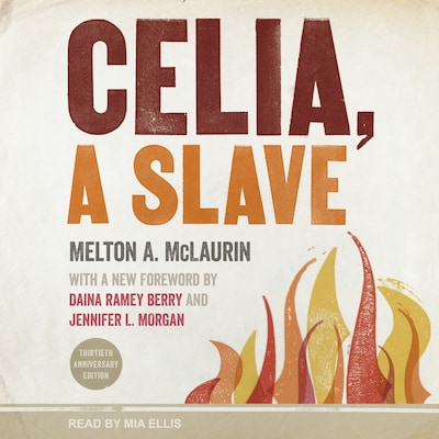 Celia, A Slave – omslag til lydbogen af Melton A. McLaurin