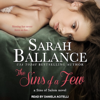 The Sins of a Few – omslag til lydbogen af Sarah Ballance