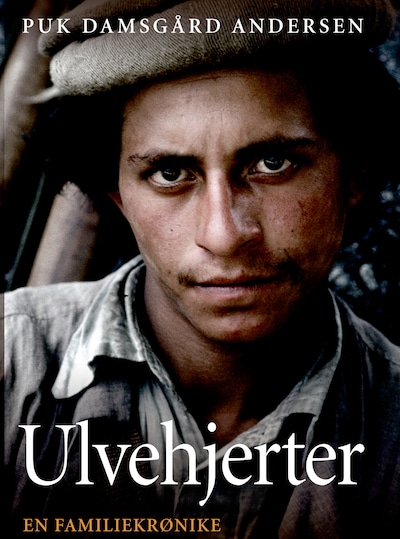 Ulvehjerter – omslag til lydbogen af Puk Damsgård