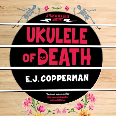 Ukulele of Death – omslag til lydbogen af E. J. Copperman
