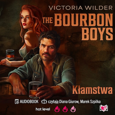 The Bourbon Boys – okładka audiobooka, autor Victoria Wilder
