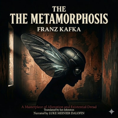 The Metamorphosis: The Definitive Narrated Edition (2026) – omslag til lydbogen af Franz  Kafka