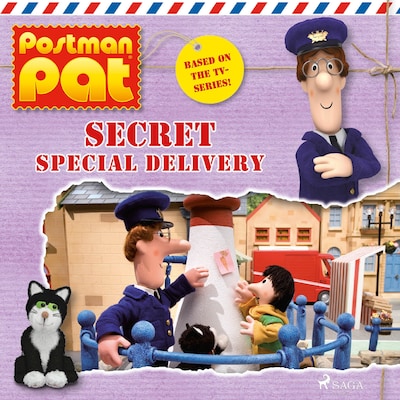 Postman Pat - Secret Special Delivery – omslag til lydbogen af John A. Cunliffe