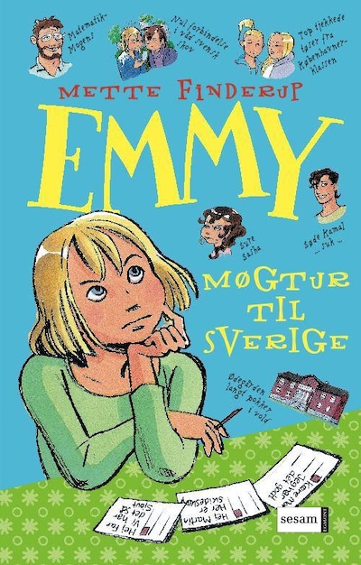 Emmy 2 - Møgtur til Sverige – omslag til lydbogen af Mette Finderup