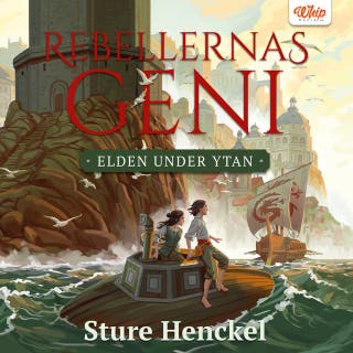 Elden under ytan – omslag till ljudboken av Sture Henckel
