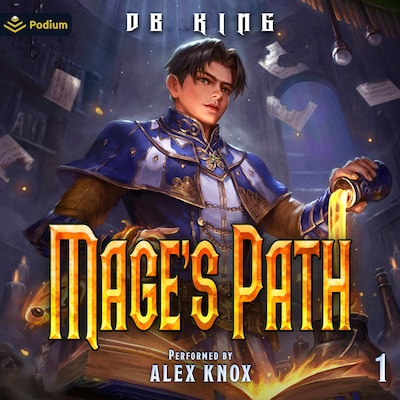 Mage's Path 1 – omslag til lydbogen af DB King