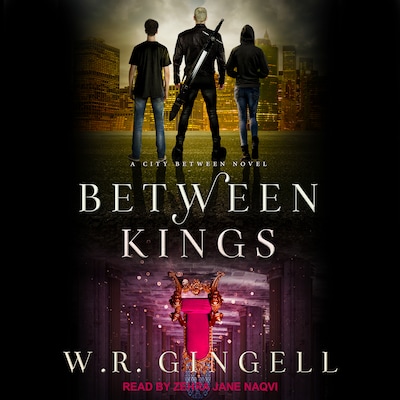 Between Kings – omslag til lydbogen af W.R. Gingell