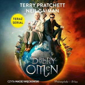 Dobry omen – okładka audiobooka, autor Neil Gaiman, Terry Pratchett