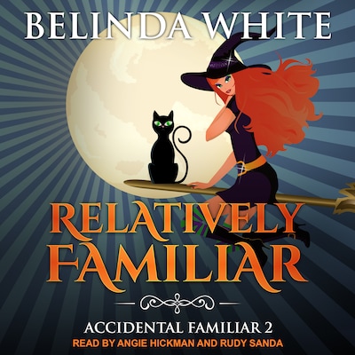 Relatively Familiar – omslag til lydbogen af Belinda White