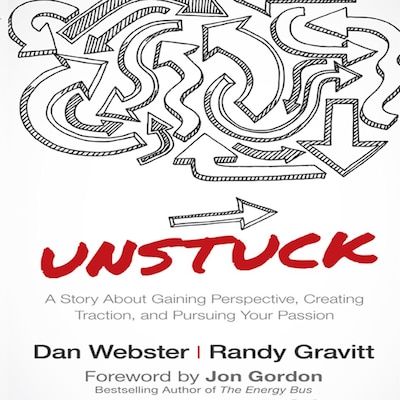Unstuck – omslag til lydbogen af Randy Gravitt, Dan Webster