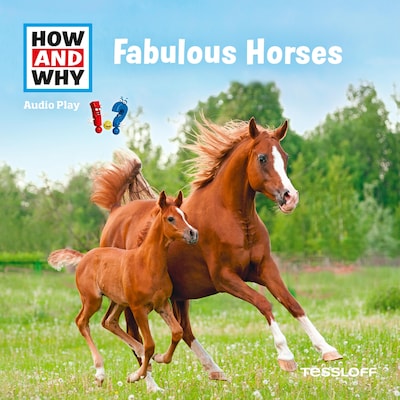 Fabulous Horses – okładka audiobooka, autor Dr. Manfred Baur